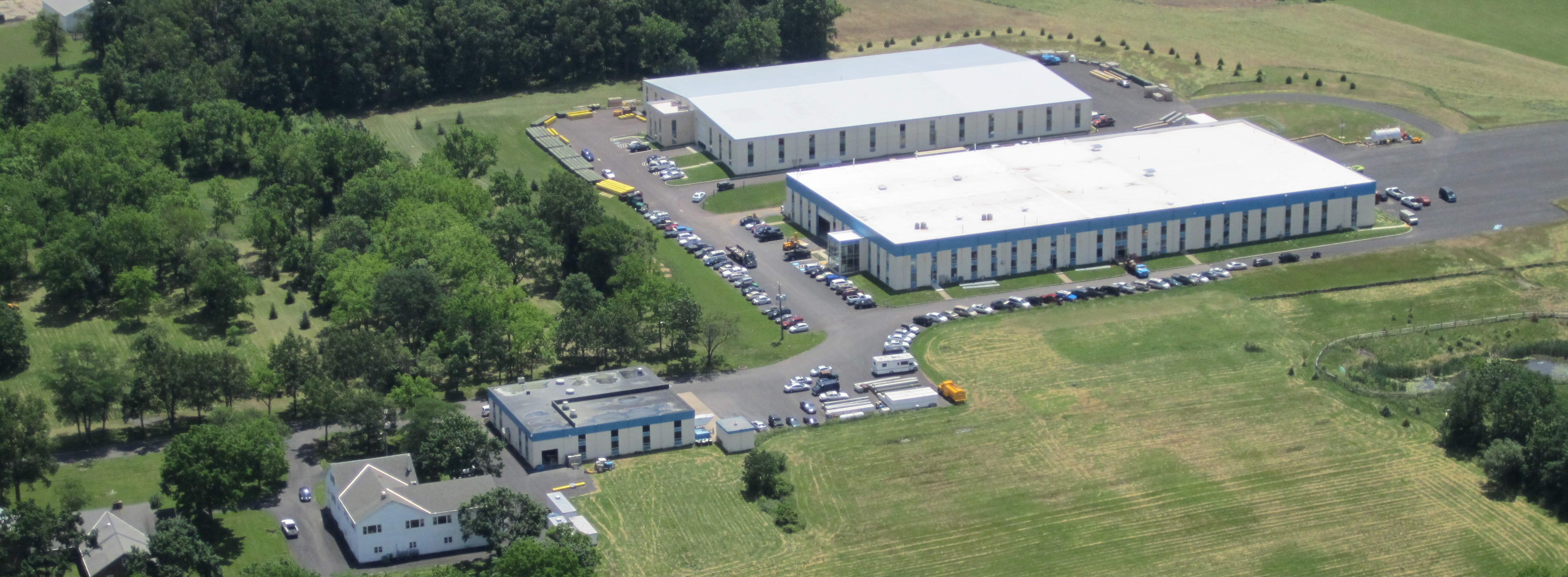 Carson Helicopters 81-acre facility aerial view